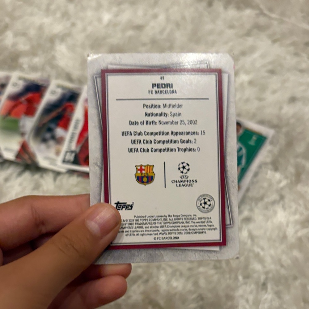 Soccer Trading Card Set - Multicolor - Picture 2 of 10